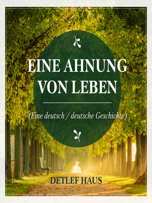 cover image of Eine Ahnung von Leben